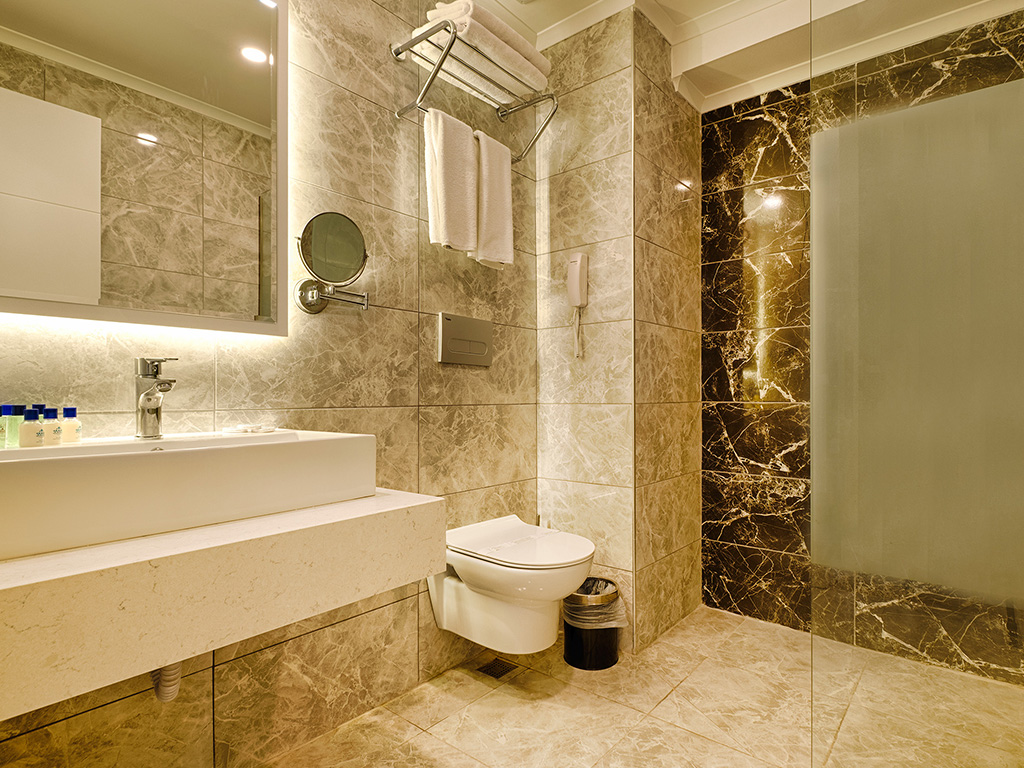 Family Room bathroom detail